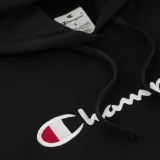 Champion Women‘s Big Logo Slim Fit Hoodie Black - Rozmiar: L | Kolor: Czarny | Waga: 0,528 g · záber 3