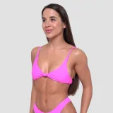 GymBeam Women‘s Bikini Top CURACAO Pink - Rozmiar: M | Kolor: Różowy | Waga: 0,069 g · záber 2