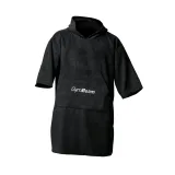 GymBeam Towel Poncho Terry Black · záber 1