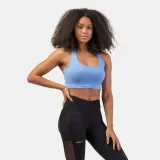 Biustonosz sportowy ze średnim wsparciem Active Light Blue - NEBBIA · záber 1