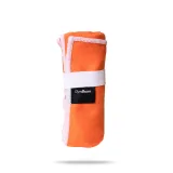 GymBeam Quick drying sports towel Orange/White · záber 4