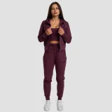 GymBeam Women‘s Zip-up Hoodie TRN Eggplant - Rozmiar: L | Kolor: Fioletowy | Waga: 0,404 g | Opakowanie: 40 · záber 5