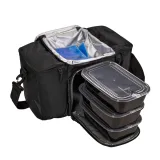 GymBeam Torba na jedzenie Advanced Prep Black · záber 2
