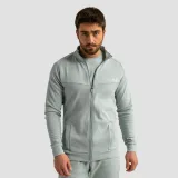 GymBeam Limitless Zip Up Hoodie Eucalypt - Kolor: Zielony | Waga: 0,556 g · záber 1