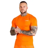 GymBeam Men‘s Fitted TRN T-shirt Orange - Kolor: Pomarańczowy | Waga: 0,234 g | Opakowanie: 90 · záber 4