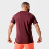 SQUATWOLF Men‘s T-shirt LAB360º Recycled Mesh Tee Tawny Port · záber 2