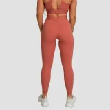 GymBeam Women‘s Limitless Leggings Cinnamon - Rozmiar: XS | Kolor: Pomarańczowy | Waga: 0,154 g · záber 4