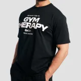GymBeam Gym Therapy T-shirt Black - Rozmiar: S | Kolor: Czarny | Waga: 0,275 g | Opakowanie: 65 · záber 2