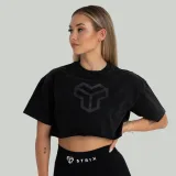 STRIX Women‘s CropTop Washed Black · záber 1