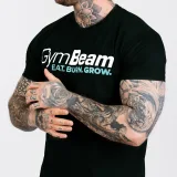 GymBeam Grow T-shirt Black - Rozmiar: XXXL | Kolor: čierna | Grupa wiekowa: Dorośli · záber 2