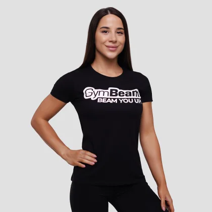 GymBeam Tricou pentru femei Beam Black