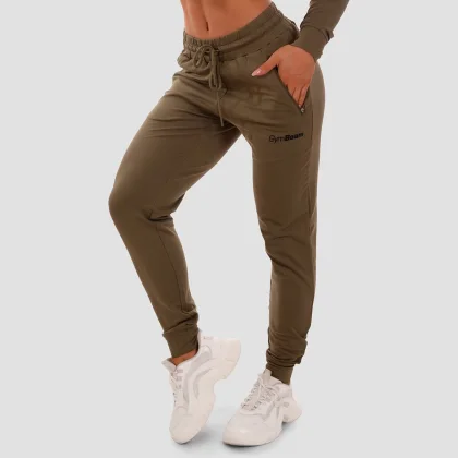 GymBeam Pantaloni pentru femei TRN Olive