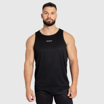 Maiou sport bărbați Iron Aesthetics Athlete, negru
