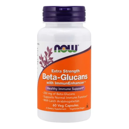 NOW Foods Beta-glucani cu ImmunEnhancer™, Extra Strength