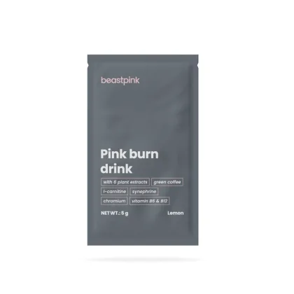 GymBeam Mostră Pink Burn Drink