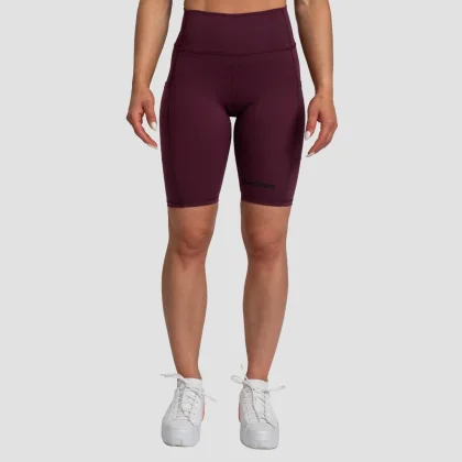 GymBeam Pantaloni scurți pentru femei Biker Eggplant