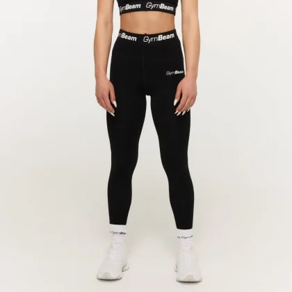 GymBeam Colanți pentru femei Simple Black