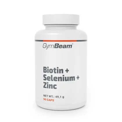GymBeam Biotină + Seleniu + Zinc