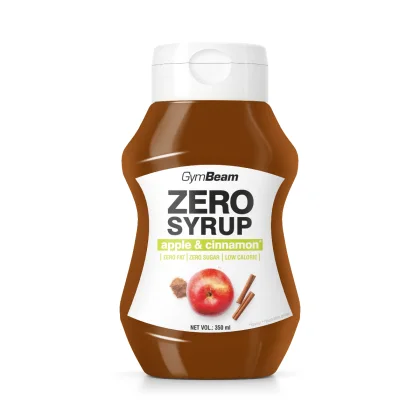 GymBeam ZERO SIROP Mere & scorțișoară