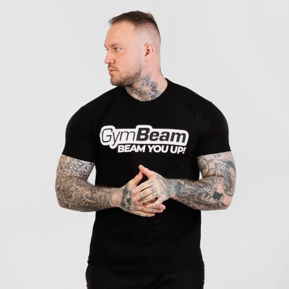 GymBeam Tricou Beam Black