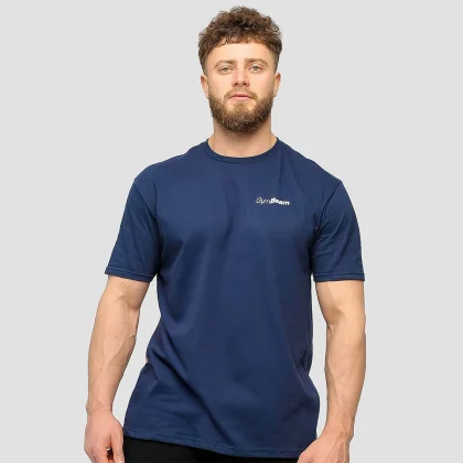 GymBeam Tricou Basic Navy Blue