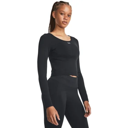 Under Armour Tricou pentru femei Train Seamless LS Black