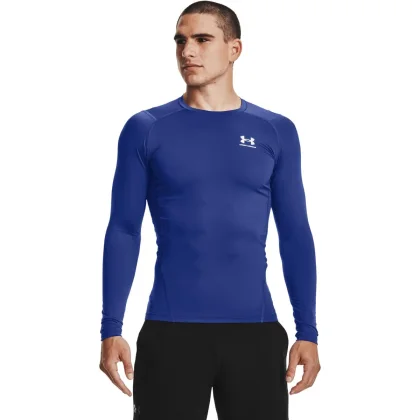 Under Armour Tricou HG Armour Comp LS Blue