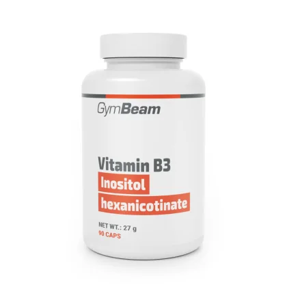 GymBeam Niacină fără efect de roșeață (Vitamina B3)