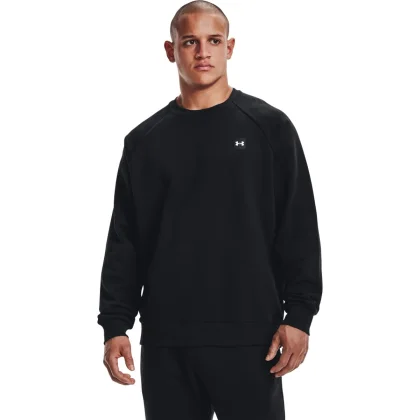 Under Armour Hanorac pentru bărbați Rival Fleece Crew Black