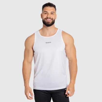 Maioul sport bărbați Iron Aesthetics Athlete, albă