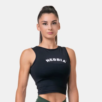 NEBBIA Maiou pentru femei Fit & Sporty Black