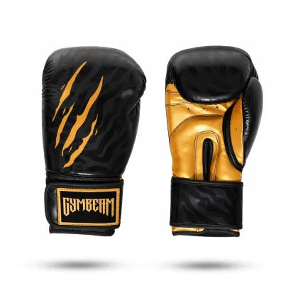 GymBeam Boxing Gloves Grind Black/Gold