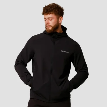 GymBeam Geacă de alergare Pulse Black