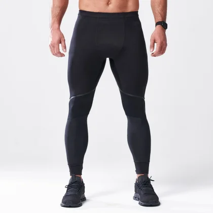 SQUATWOLF Colanți pentru bărbați Exo Lift Tight Black
