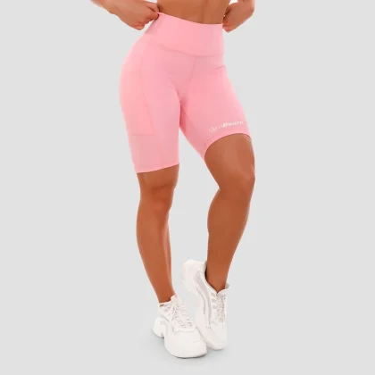 GymBeam Pantaloni scurți pentru femei Biker pink