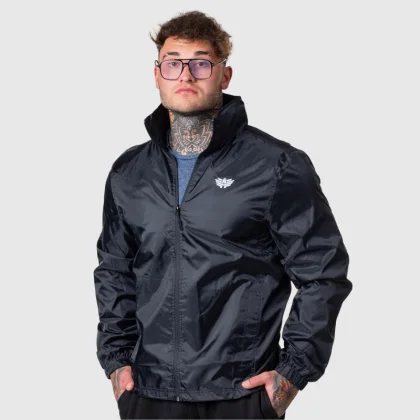 Geacă bărbați Iron Aesthetics Windblocker, neagră