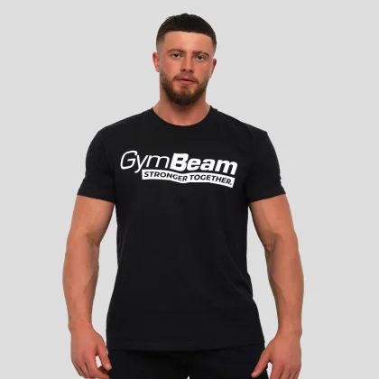 GymBeam Tricou Stronger Together Black