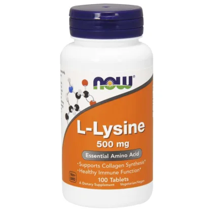 NOW Foods L-Lizină 500 mg