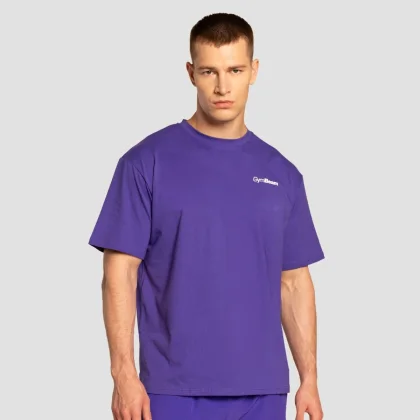GymBeam Tricou Oversized Limitless Royal