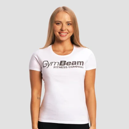 GymBeam Tricou pentru femei Fitness White