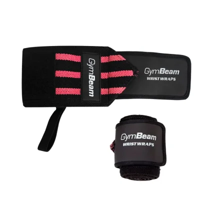 GymBeam Bandaj pentru încheietura mâinii Pink