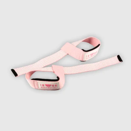Curele cu grip Grip Straps, roz