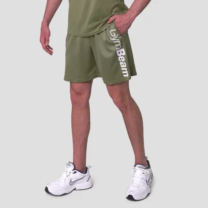 GymBeam Pantaloni scurți Mesh Essence Green