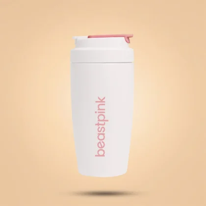 BeastPink Termos 500 ml White