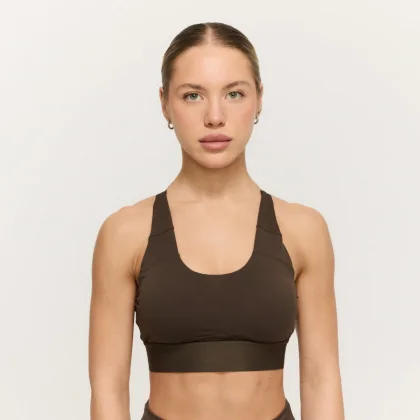 GymBeam Sutien sport Limitless Espresso