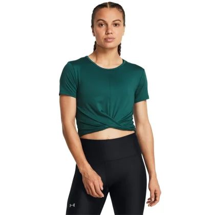 Under Armour Tricou pentru femei Motion Crossover Crop SS Blue