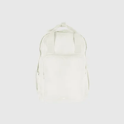 Mestský batoh (18 L) s vreckom na notebook - biely