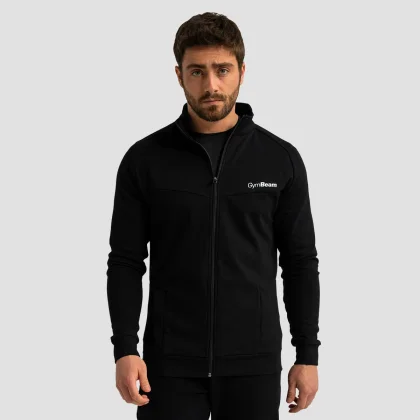 GymBeam Hanorac cu fermoar Limitless Black