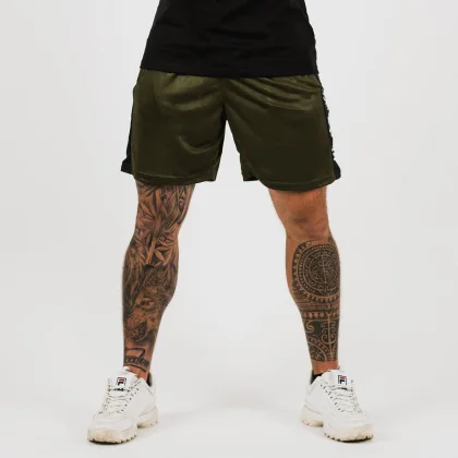 GymBeam Șort Vertical Military Green