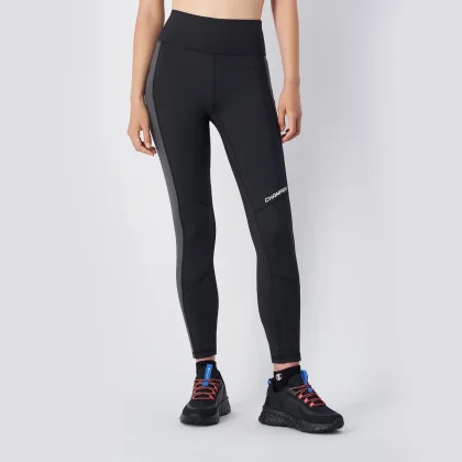 Champion Colanți pentru femei Stretch Jersey Black